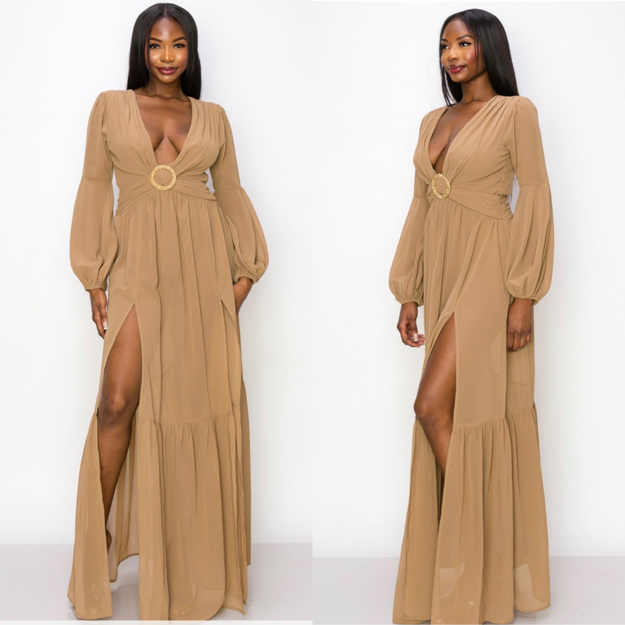 "CHIFFON" Maxi Dress