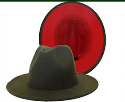 "RED BOTTOM" Fedora