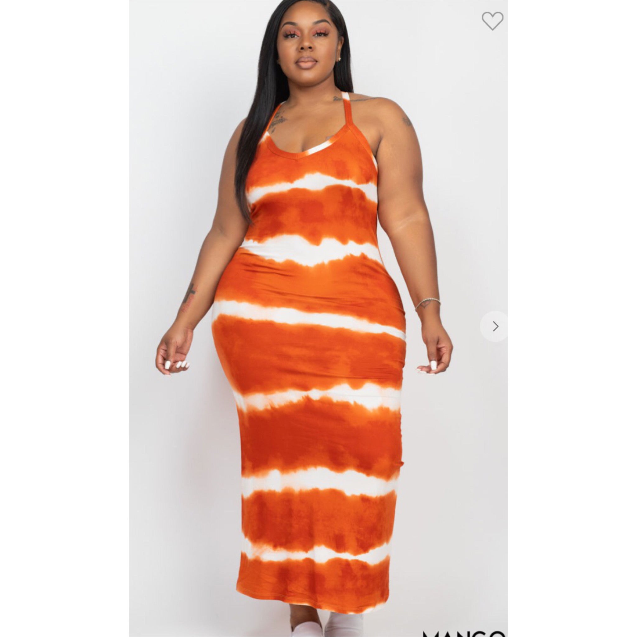 CARMEN Tie Dye Maxi Dress 3XL / MANGO CARMEN Tie Dye Maxi Dress 3XL / MANGO